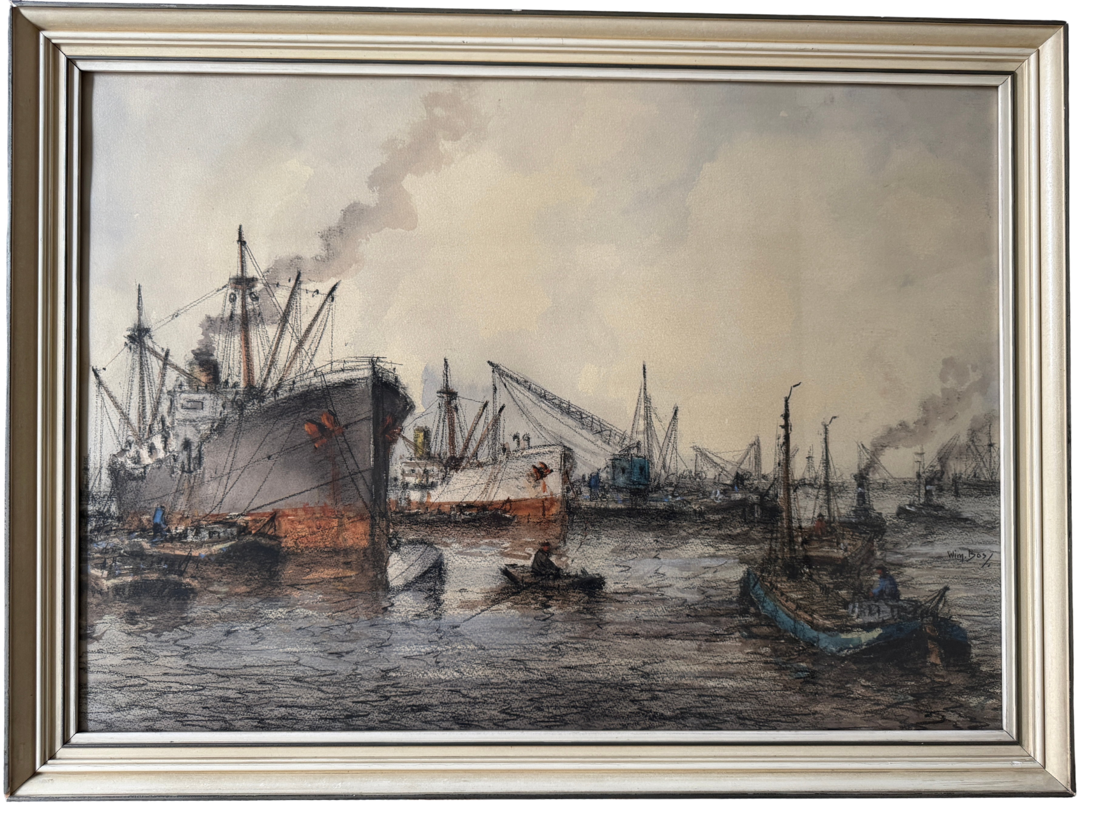 Haven gezicht (W. Bos 1906-1974)