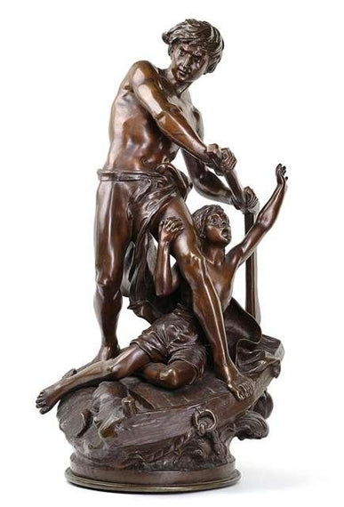 En péril (S. Kinsburger 1855-1935)